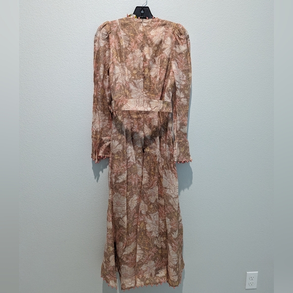 Zimmermann Kaleidoscope Belted Midi-Dress - Picture 6 of 10